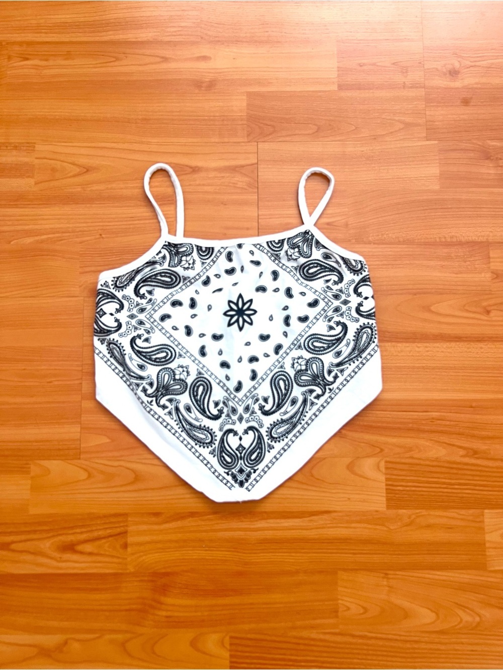 Y2K Bandana Crop Top